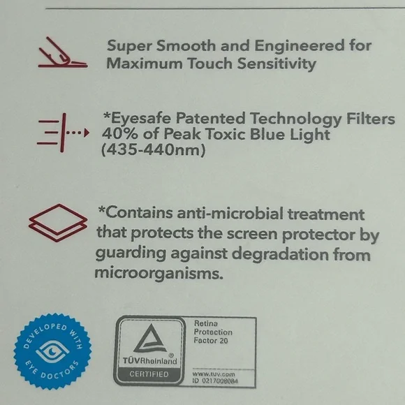 ZAGG InvisibleShield Glass XTR Screen Protector for iPhone 13/13 Pro - Clear NIB - Picture 4 of 4